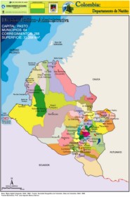 Nari&ntilde;o - Divisi&oacute;n Pol&iacute;tico-Administrativa