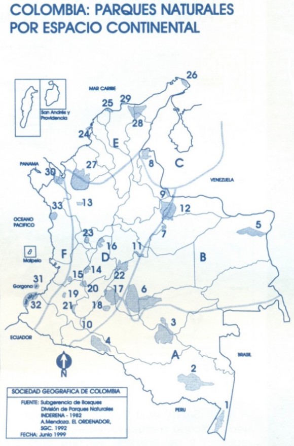 Parques Naturales de Colombia