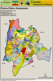 Cundinamarca - División Político-Administrativa