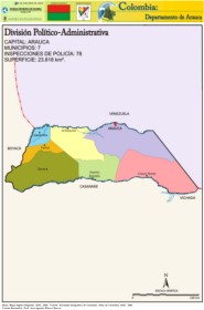Arauca - División Político-Administrativa